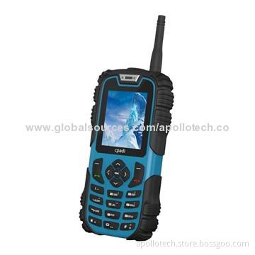 Patented Professional Rugged Smartphone with 256MB DDR3/512MB RAM/ROM, V4.0 + EDR BT